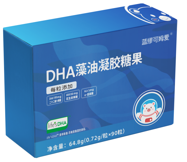 蓝缪可姆爱DHA藻油凝胶糖果